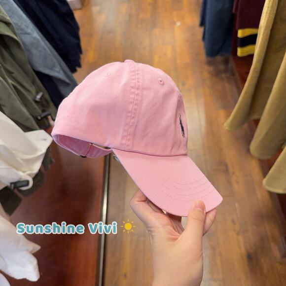 NWT POLO Ralph Lauren Women\'s Classic Sport Pickleball Golf Hat Pink
